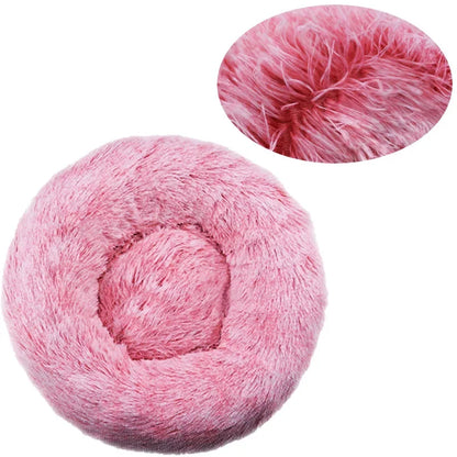 Lit rond super doux pour chien et chat