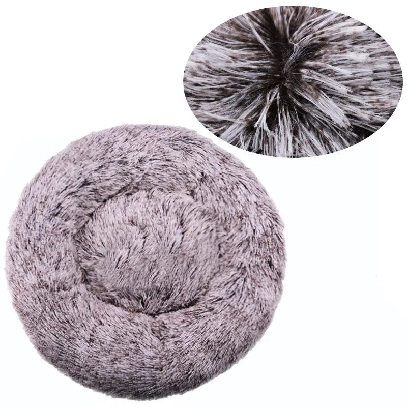 Lit rond super doux pour chien et chat