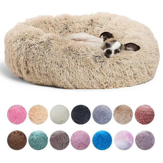 Lit rond super doux pour chien et chat